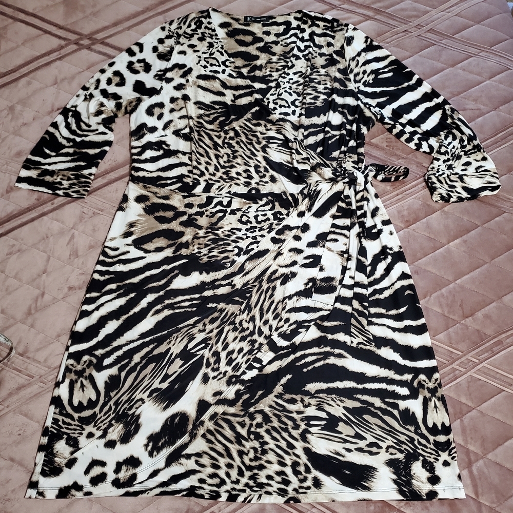 I.N.C. International Concepts 2X animal print dress